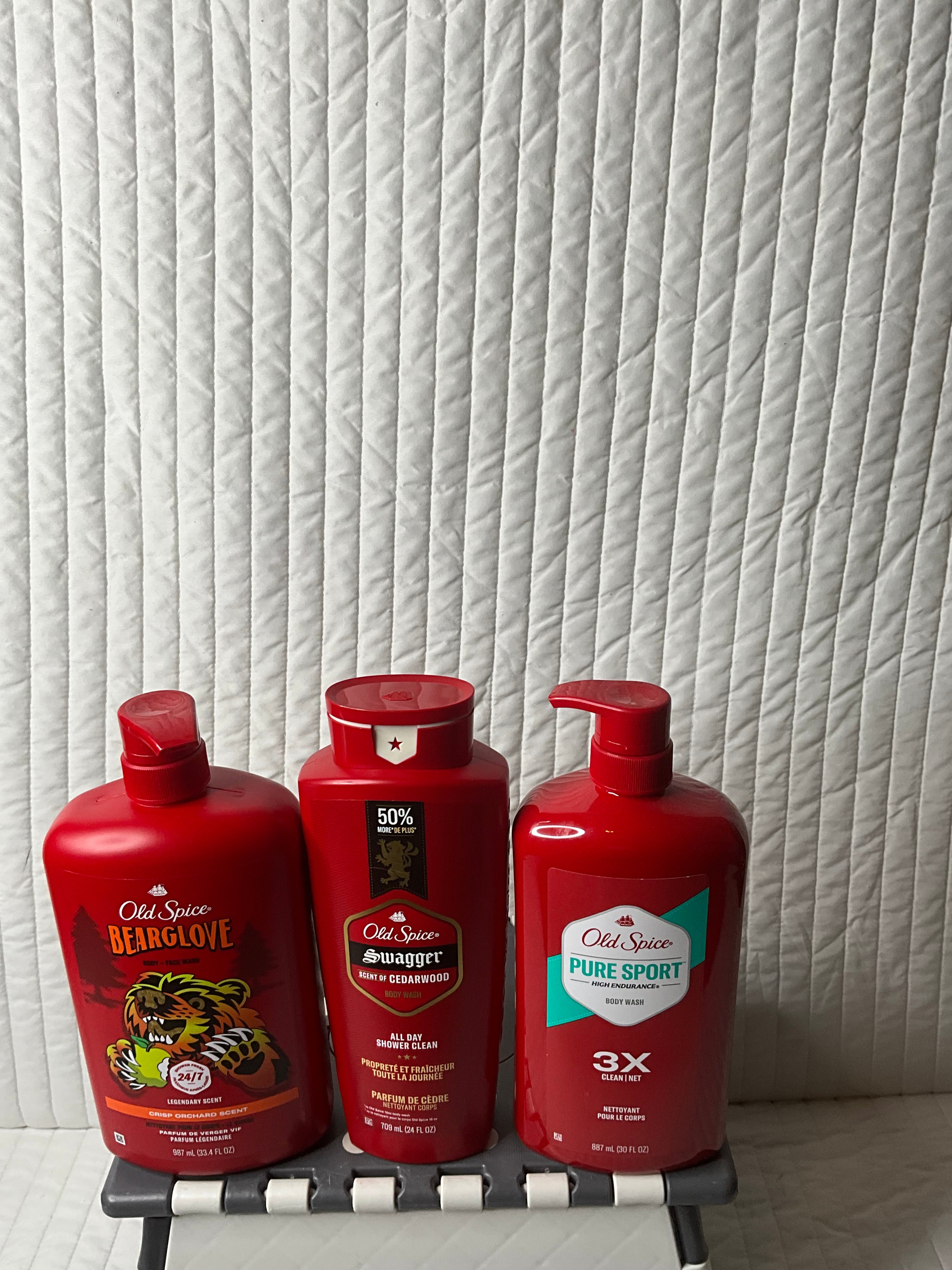 Old Spice body wash set