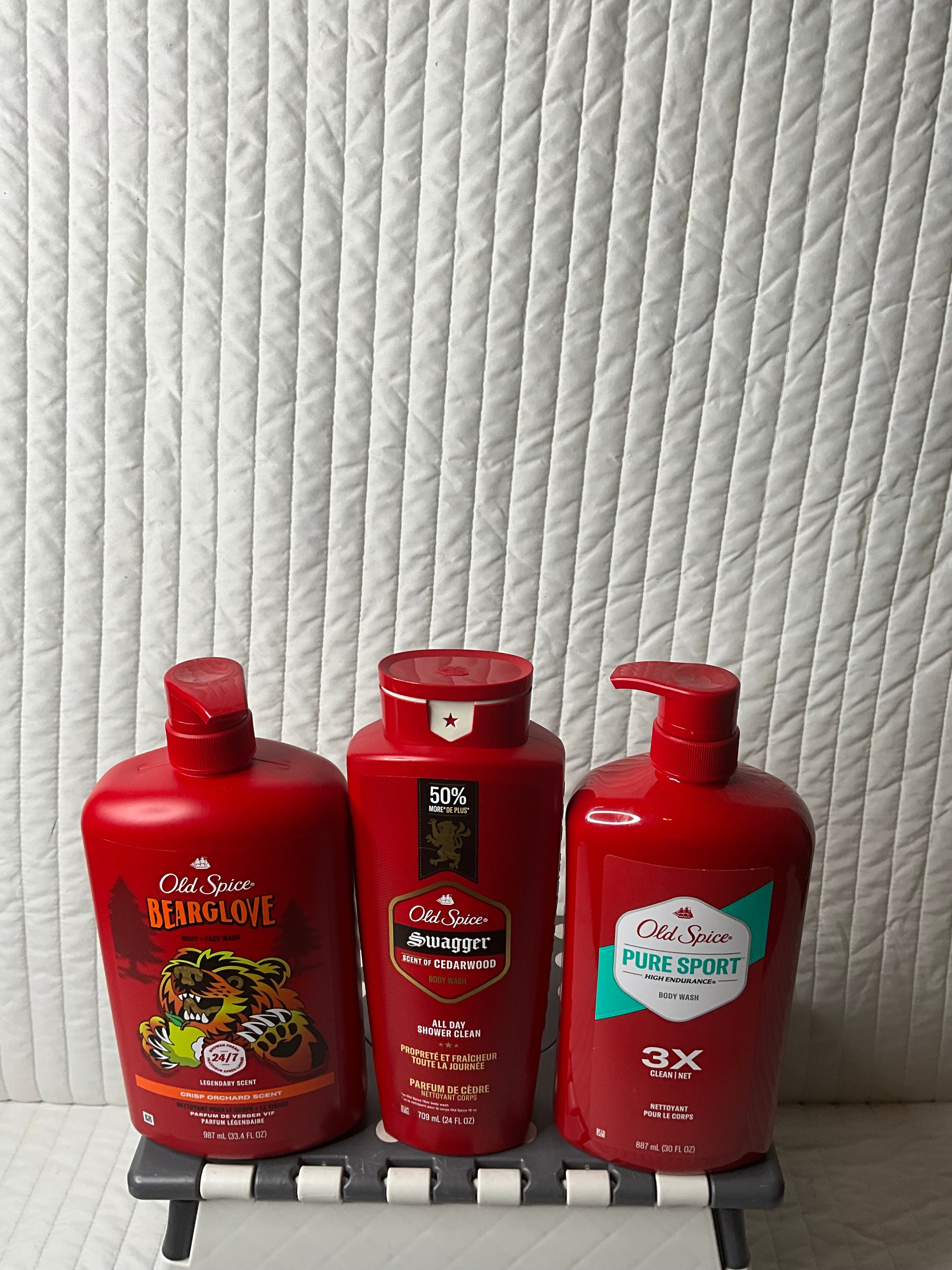 Old Spice body wash set