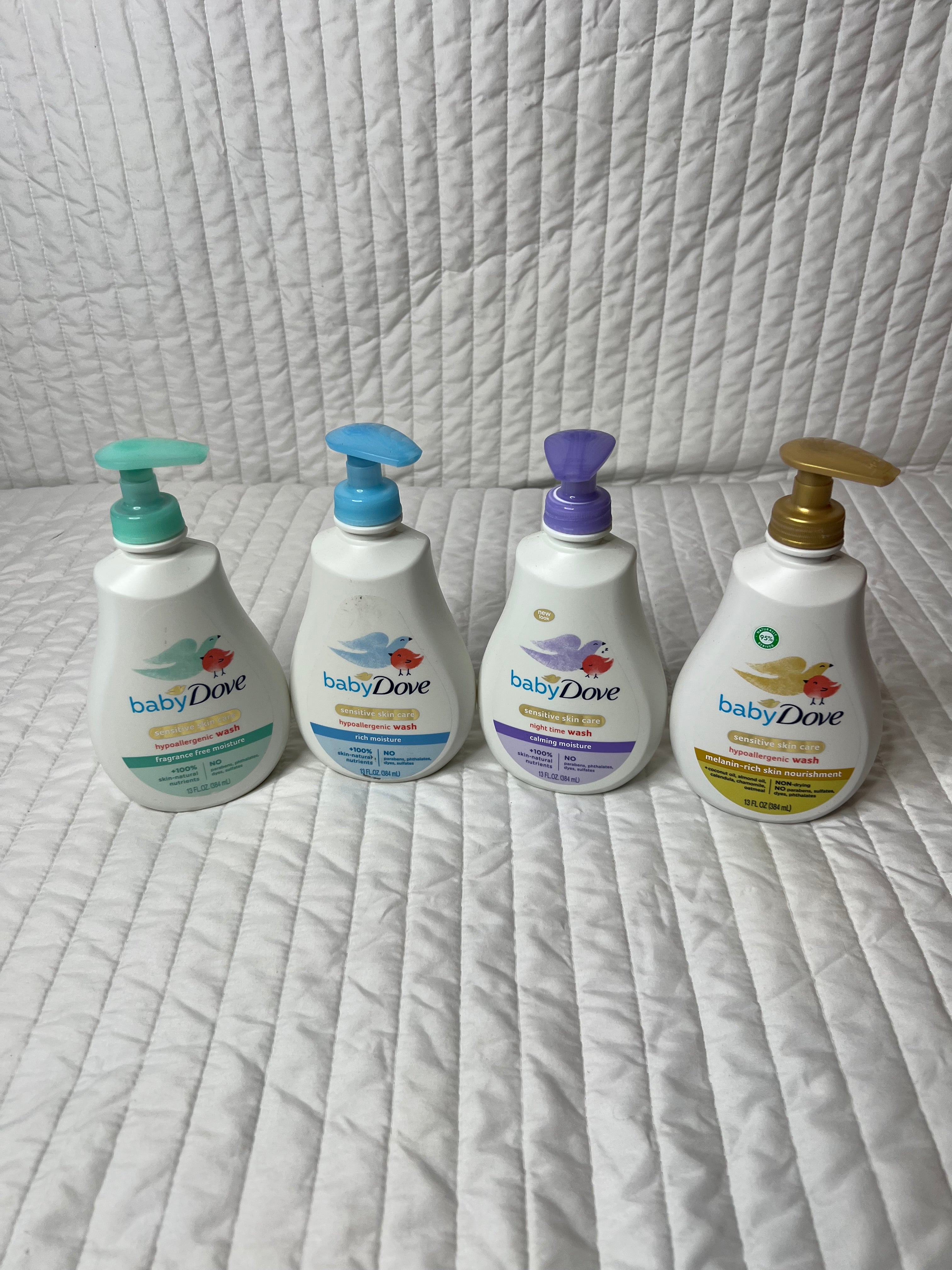 Baby dove body wash set