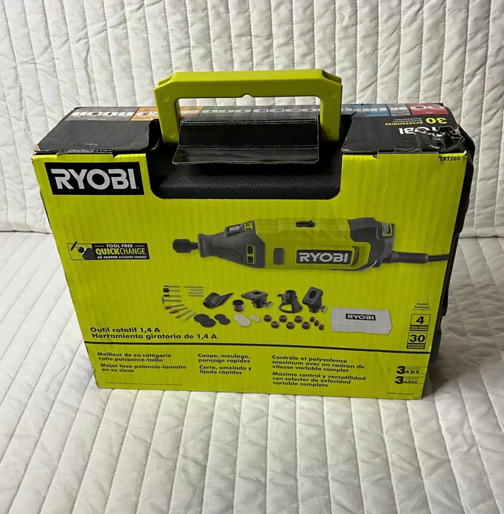 Ryobi 1.4 amp rotary tool kit