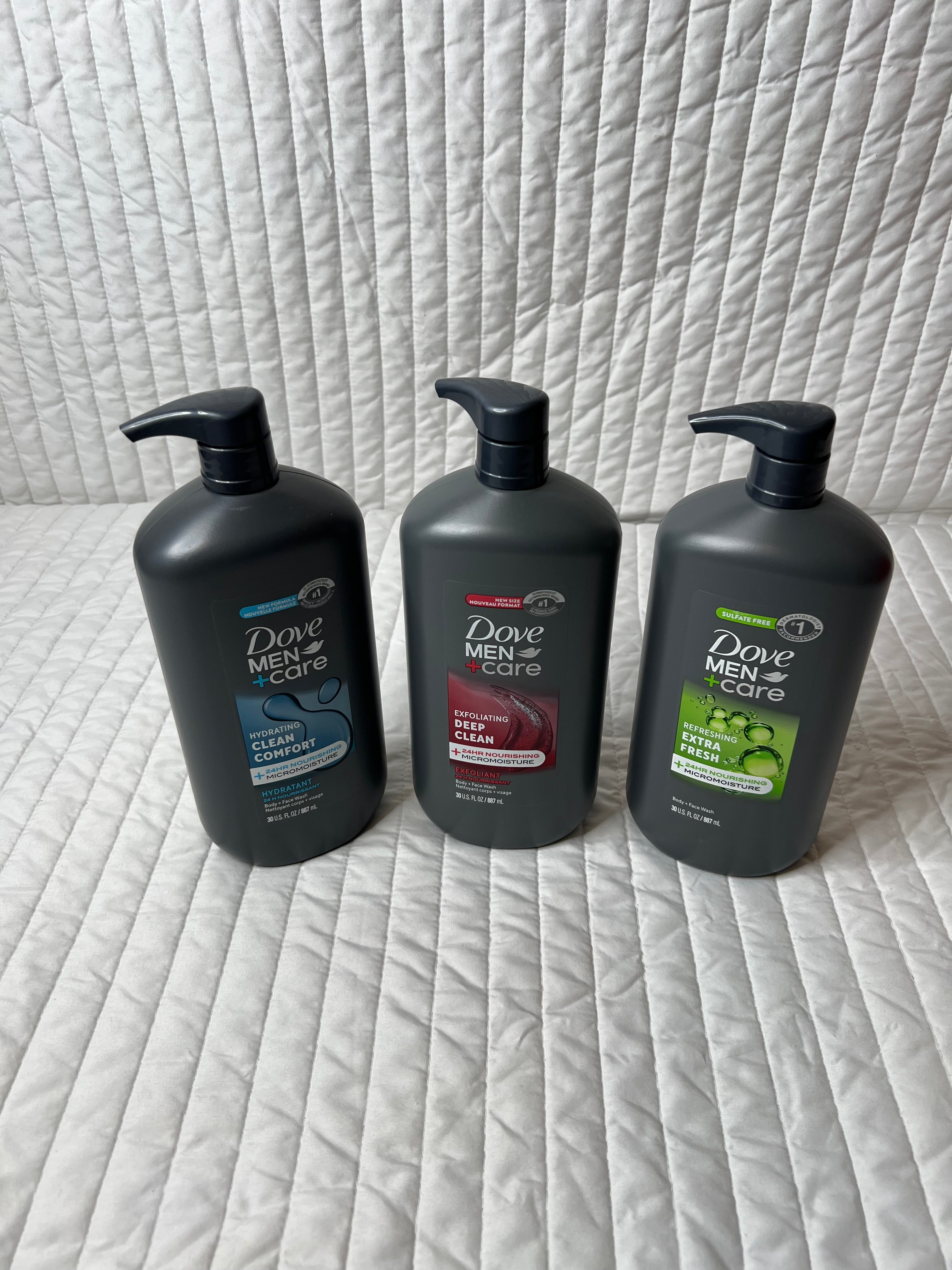 Dove body wash large set