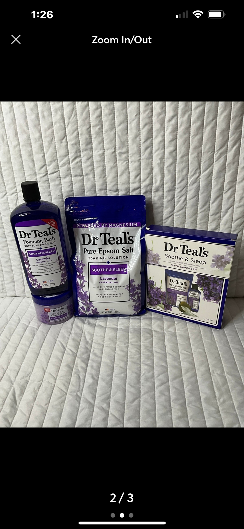 Dr Teal’s total body set
