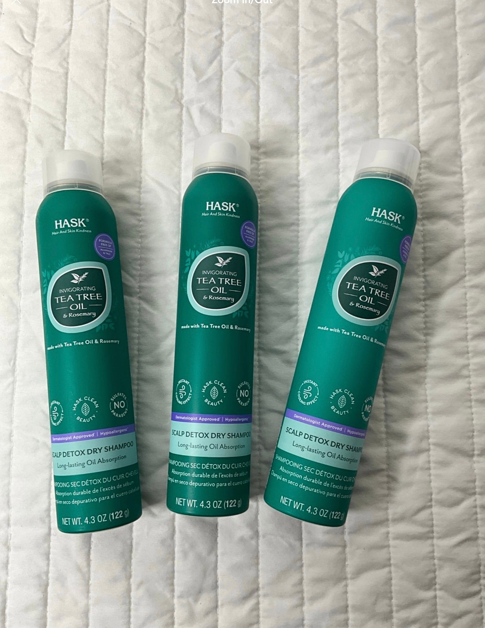 Hask dry shampoo set