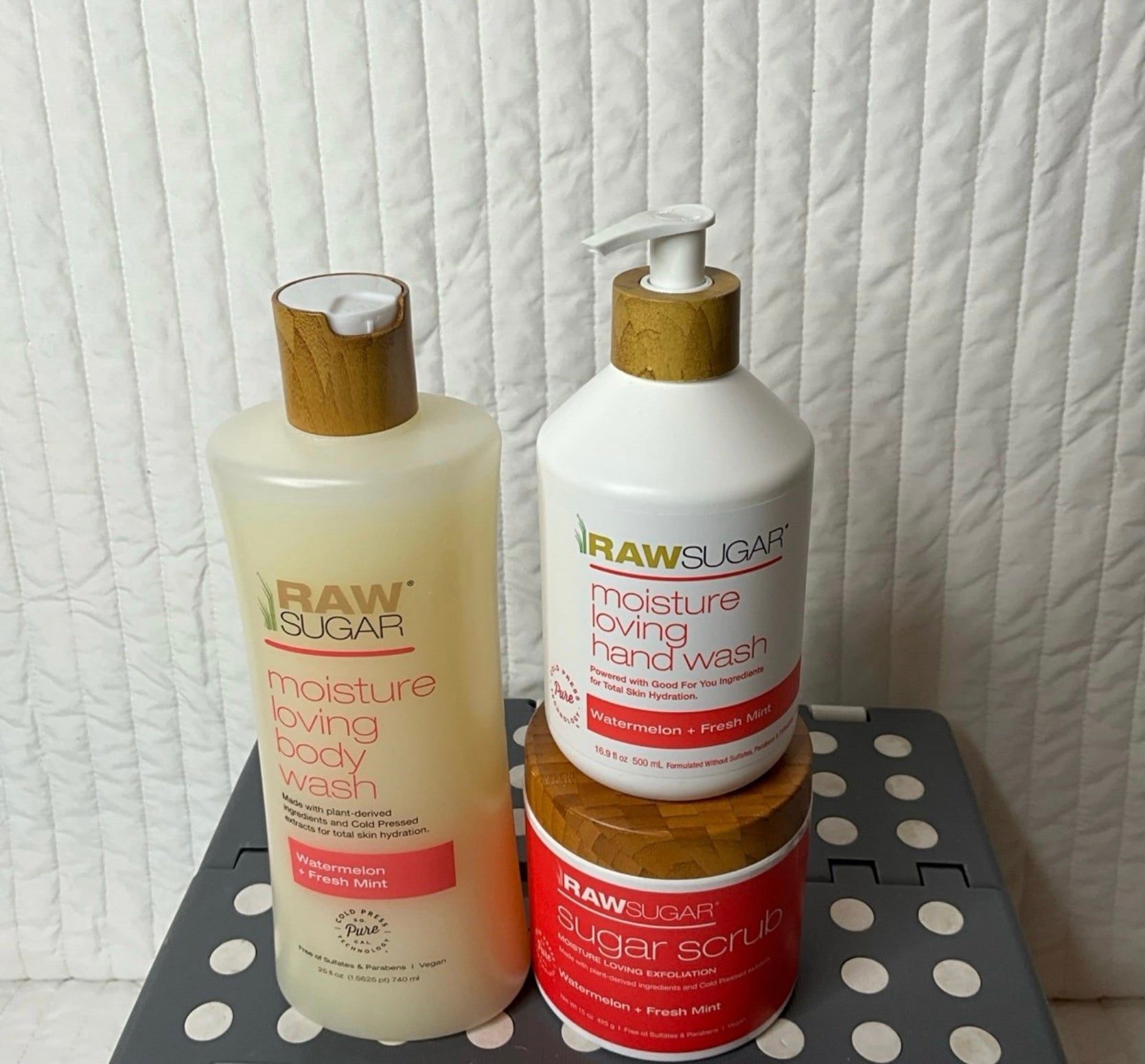 Raw sugar set