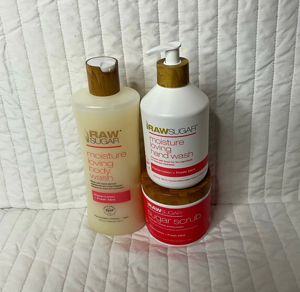 Raw sugar set