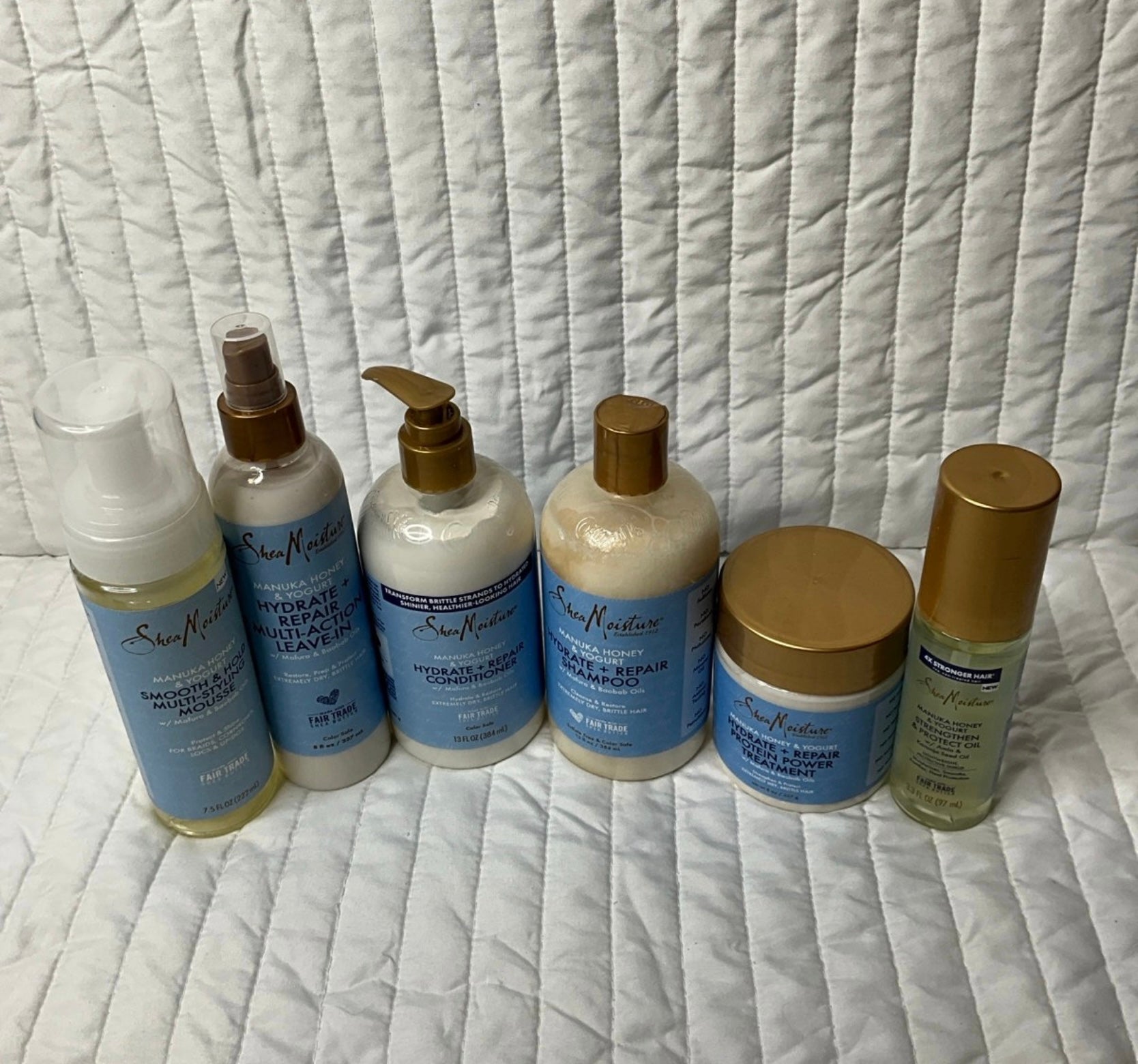 Shea Moisture manuka, honey & yogurt complete set