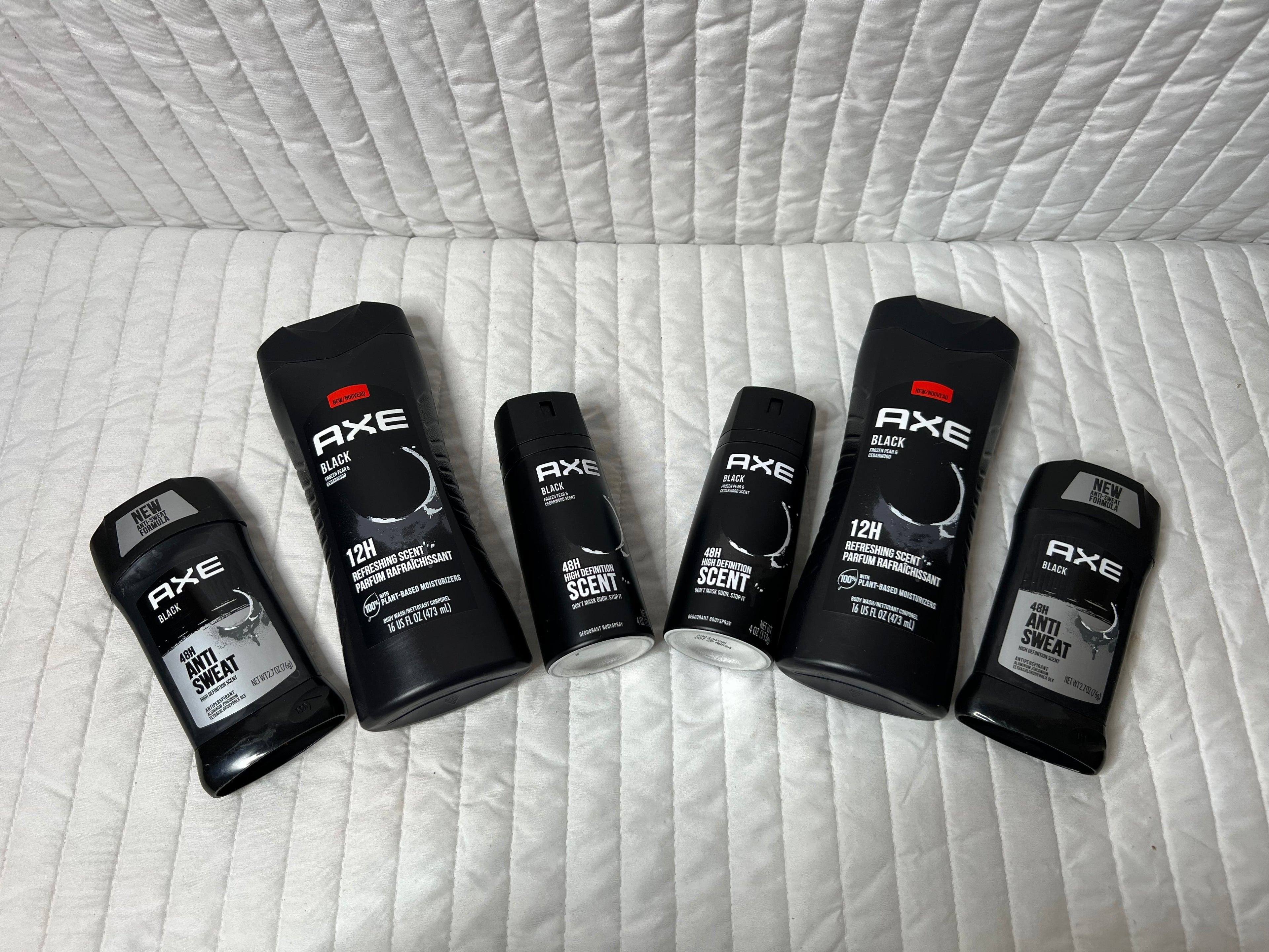Axe black set